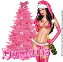 happy pink holidays Damaris
