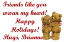 FRIENDS LIKE YOU...HUGS BRIANNE