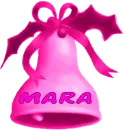 Pink Xmas Bell - Mara