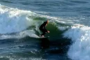 Surfs Up at Huntington Beach By The Wind