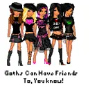 Goths can have friends too you know!