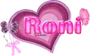 Roni pink heart