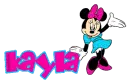 Leaning Minnie Mouse -Kayla-