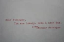 Stranger <3