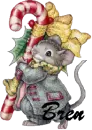 Bren Christmas mouse