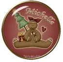 Gingerbread Button -Michelle-