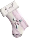 pink holly stocking april
