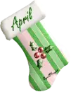 green holly stocking april