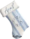 blue wreath stocking april