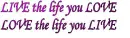 the life you love