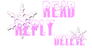 read reply delete