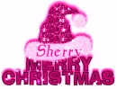 Pink Santa Hat - Sherry