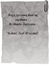 kartka, SÅ‚owa MJ
