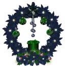 Christmas wreath.