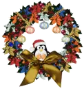 Christmas wreath.