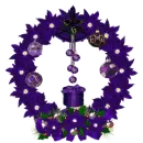 Christmas wreath.