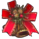 bells with red bow