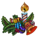 bells with candle