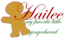 little gingerbread..hailee
