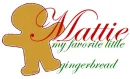 little gingerbread..mattie