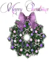 merry christmas wreath