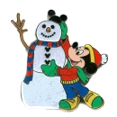 MICKEY WITH A SNOWMAN
