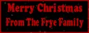 FRYE FAMILY