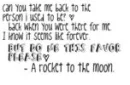 A Rocket To The Moon