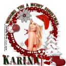 Wishing you a Merry Christmas...Karina