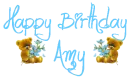 Happy Birthday Amy