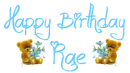 Happy Birthday Rae