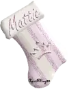 pink princess stocking mattie