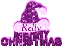 Purple Santa Hat - Kelly
