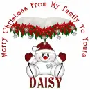 Merry Christmas Daisy