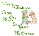 Merry Christmas From Our Home To Yours Hugs, The Coronas