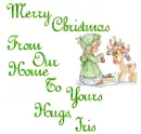 Merry Christmas From Our Home To Yours Hugs, Iris