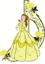 Woman on musical note
