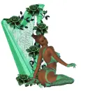 Woman Harp