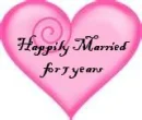 happily married for 7 years