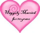 happily married for 10 years
