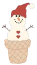 snowcone snowman