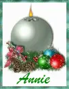 annie candle baubles