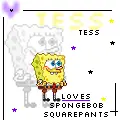 Tess Loves Spongebob