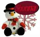 christmas snow man Shonna