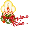 Christmas Candles: Merry Christmas