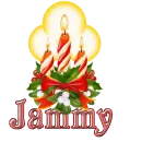 Christmas Candles: Jammy