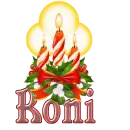 Christmas Candles: Roni