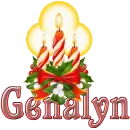 Christmas Candles: Genalyn