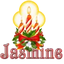 Christmas Candles: Jasmine