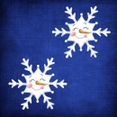 Smiley snow flake 2.